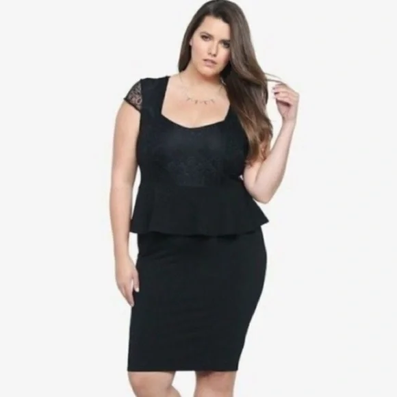 torrid | Dresses | Torrid Black Lace Cap Sleeve Peplum Dress | Poshmark torrid | Dresses | Torrid Black Lace Cap Sleeve Peplum Dress | Poshmark